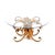 Vintage Gilt Metal Coffee Table by Hans Kogl, 1960 For Sale - Image 11 of 11