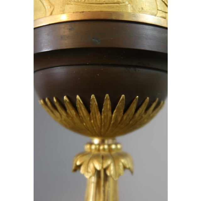 Metal Antique Fireplace Set, 1820, Set of 3 For Sale - Image 7 of 16