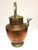 French Country 19th Century Antique Copper and Brass Lidded Jug For Sale - Image 3 of 13