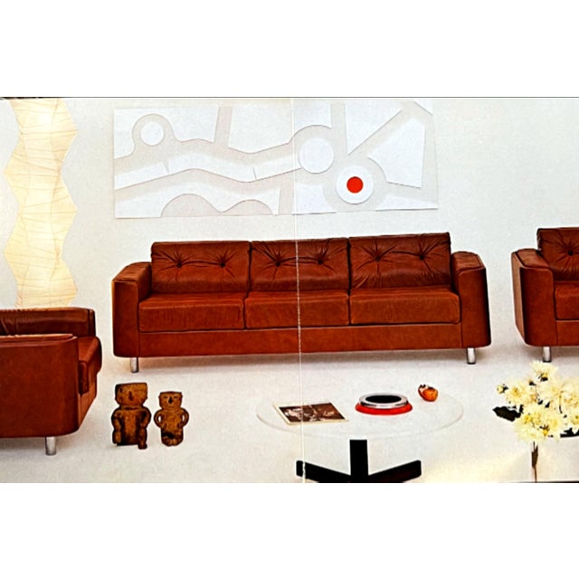 Pullman” Sofa in Deep Olive Mohair with Rosewood Buttons by Jorge Zalszupin for L’Atelier, Brazil, 1970s — Lot 145 For Sale - Image 17 of 17