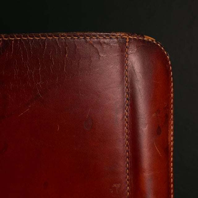 Mid-Century Sistina Saddle Dining Chairs by Tito Agnoli for Matteo Grassi, Italy, 1980s, Set of 4 For Sale - Image 16 of 18