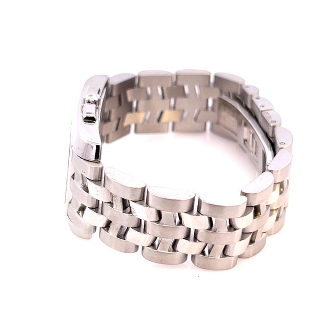 Modern Late 20th Century Concord Estate Unisex Wristwatch 6.5" Stainless Steel 18 MM For Sale - Image 3 of 6