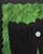 Contemporary Emmanuel Araujo "Black Hedge" Contemporary Green Geometric Hard-Edge Abstract Painting, 2024 For Sale - Image 3 of 9