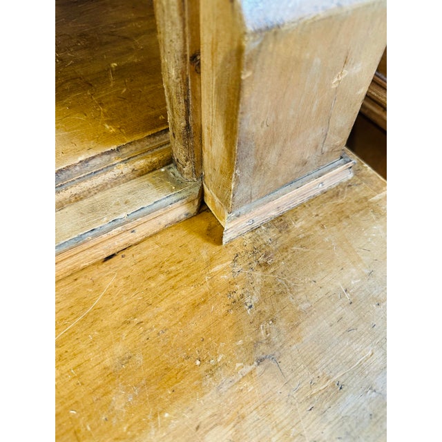 Brown Pair of Antique Pine French Bookshelves For Sale - Image 8 of 11