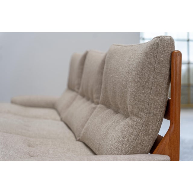Venus Sofa in Teak by Illum Wikkelsø for C F Christensen Silkeborg, 1972 For Sale - Image 11 of 16