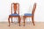Henkel Harris Queen Anne Solid Cherry Wood Dining Chairs, Set of Six For Sale In South Bend - Image 6 of 12