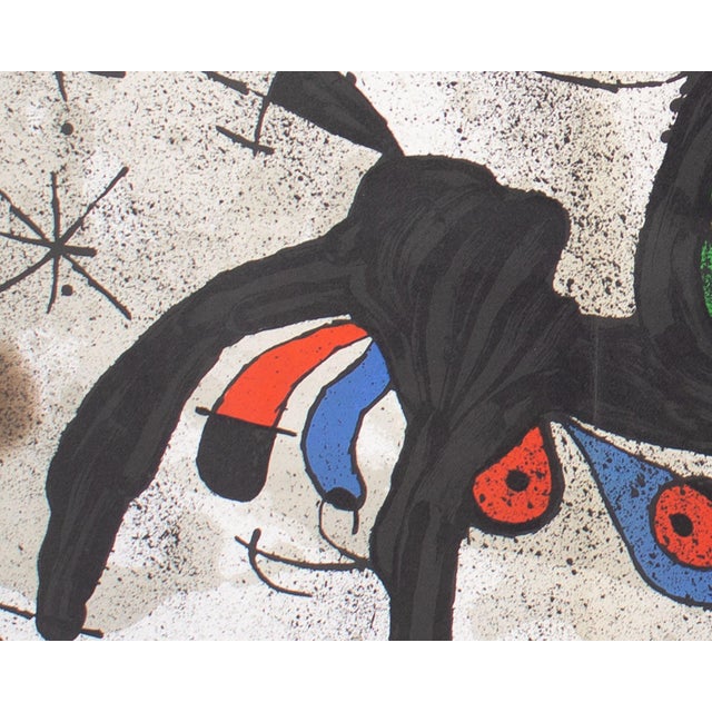 1970s 1971 Lithograph From “Derriere Le Miroir,” No. 193/194 by Joan Miró For Sale - Image 5 of 8