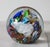 Vintage Murano glass paperweight. Made in Italy. Makers mark on bottom. One small chip. Pictured.