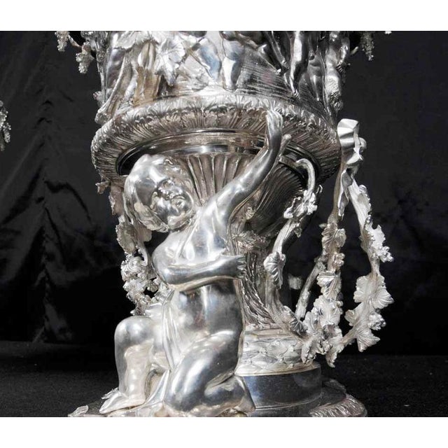 George II Silver Plate CherubUrn Tureen For Sale - Image 13 of 16