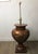 Mid-Century Modern Vintage Mid-Century Tall Large Brown Ceramic Lamp For Sale - Image 3 of 7