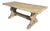 Farmhouse Oak Dining Table, 1930 For Sale