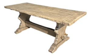 Farmhouse Oak Dining Table, 1930