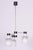 Mid-Century Chandelier in Chrome and Opaline Glass from Drukov, Czech, 1970s For Sale - Image 12 of 12