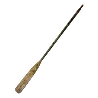 Antique Wooden Boat Oar For Sale