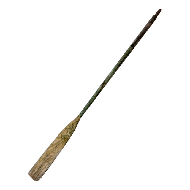 Antique Wooden Boat Oar For Sale