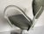 Metal Pivoting Hairdresser Armchair in Skai, 1970s For Sale - Image 7 of 13