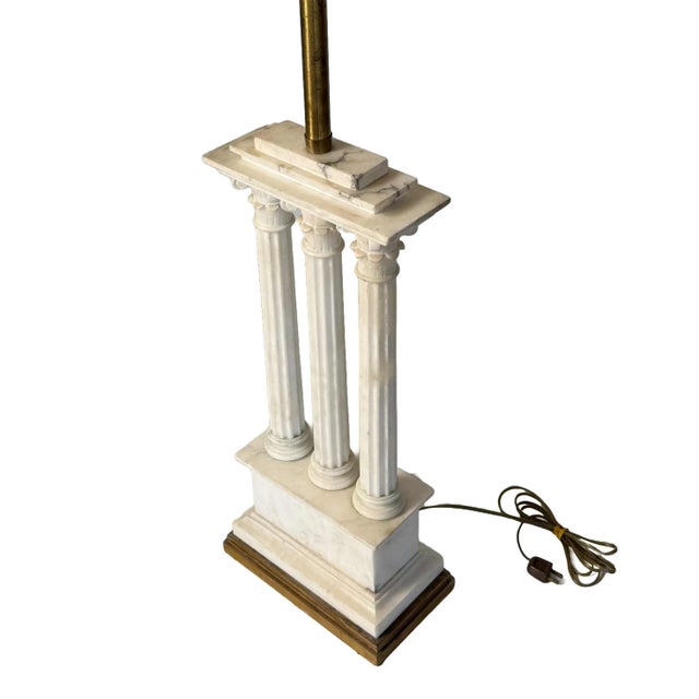 The Marbro Lamp Company Marble Lamp - Grand Tour For Sale - Image 4 of 11