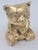 Seated Mid 20th Century Solid Brass Panda Figurine For Sale - Image 9 of 12