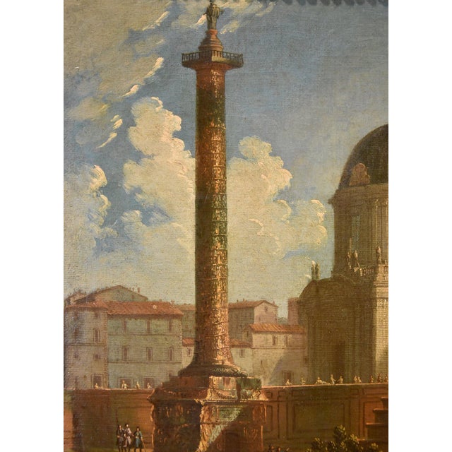 Antonio Joli, Views of Rome Landscape, 1740, Oil on Canvas For Sale - Image 6 of 17
