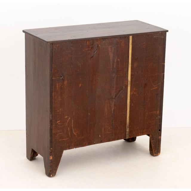 Arts and Crafts Style Oak Chest of Drawers For Sale - Image 9 of 9