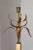 1970s Vintage Gold Metal Floor Lamp, 1970s For Sale - Image 5 of 10