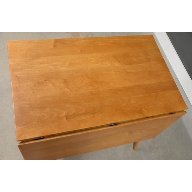 1960s Refinished Paul McCobb Planner Group Maple Dining Table For Sale In Boston - Image 6 of 7