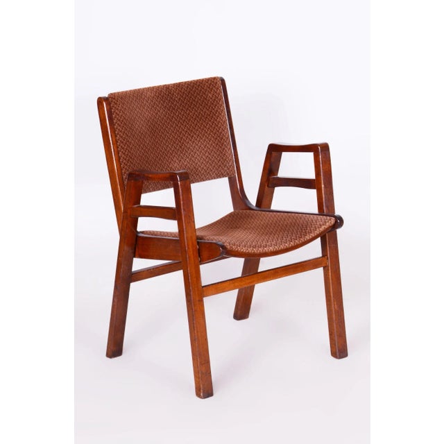 Material: Beech Period: 1950-1959 This item features classic Mid-Century Modern (MCM) design elements. Elements of MCM...