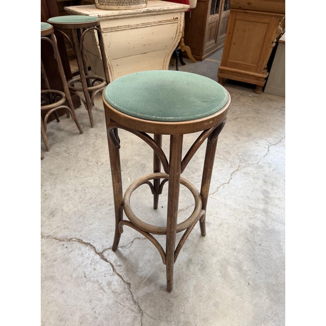 1960s Bentwood Bar Stools, 1960s, Set of 11 For Sale - Image 5 of 9
