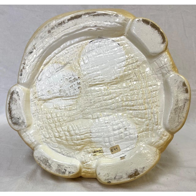 1970's Saks Fifth Avenue Elephant Foot Container Made in France For Sale - Image 10 of 12