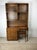 Mid Century Campaign Style Writing Desk With Shelving Unit For Sale - Image 16 of 18