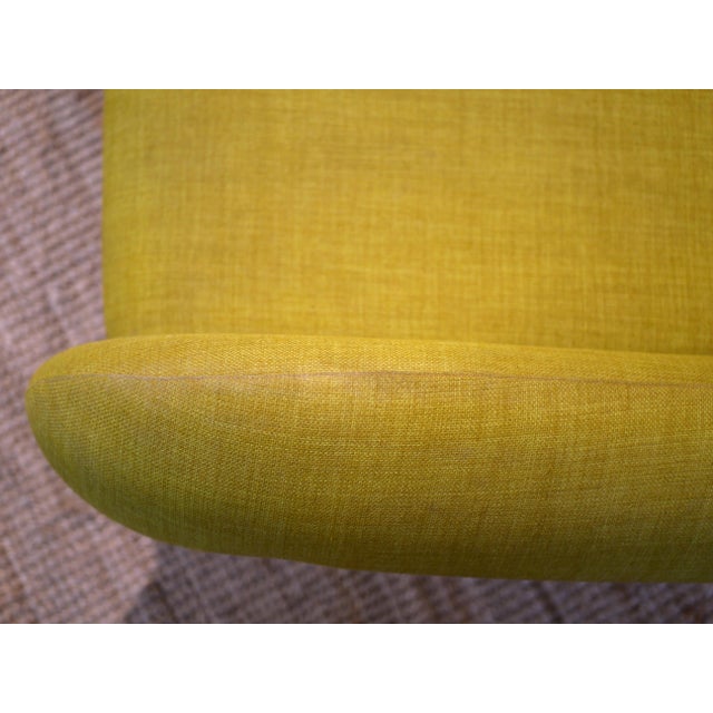 Low Mid-Century Style Yellow Armchairs, 2000s, Set of 2 For Sale - Image 9 of 11
