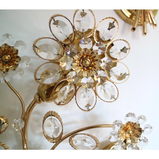 1970s Hollywood Regency Sconces Appliques by Palwa For Sale - Image 6 of 10