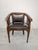 Interwar Wooden Office Chair in Natural Leather, 1890s For Sale - Image 15 of 15
