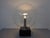 Black Large Glass Globe & Marble Table Lamp from Erco, 1960s For Sale - Image 8 of 18