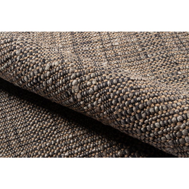 Kashi Charcoal 10' X 14' Area Rug For Sale - Image 4 of 7