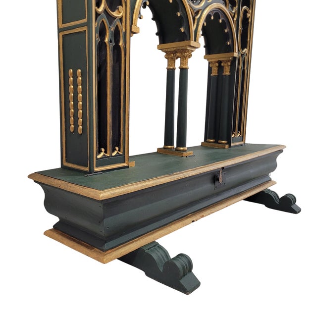 20th Century Neo-Gothic Oratory Altar, Spain, 1890s For Sale - Image 3 of 18