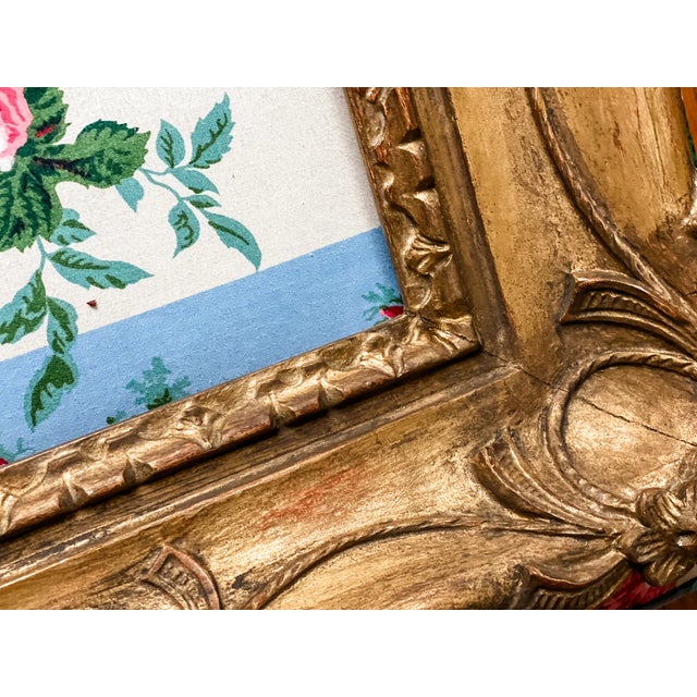 Antique Hand-Carved Florentine Giltwood Ribbon & Bow Frame, Bartolozzi E Maioli, Florence, Italy For Sale In Philadelphia - Image 6 of 8