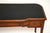 Wood Antique Edwardian Inlaid Walnut Desk, 1900s For Sale - Image 7 of 13