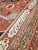 Textile Antique Persian Serapi Carpet, Handmade Wool Oriental Rug, Rust, Ivory and Blue For Sale - Image 7 of 18