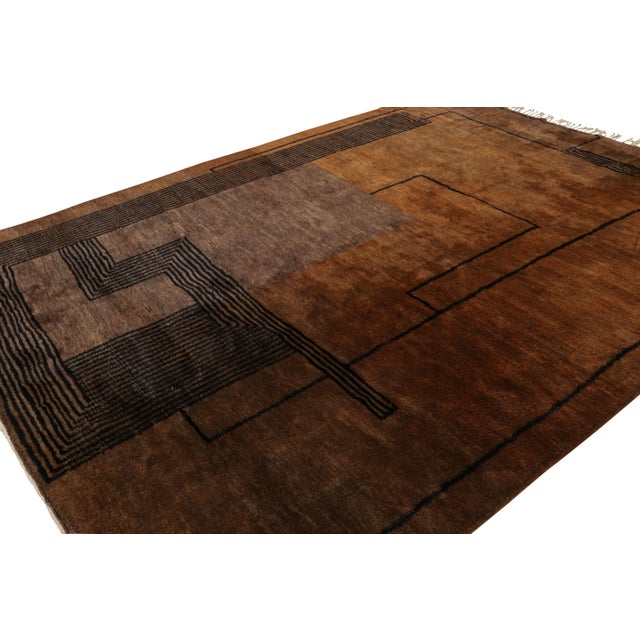 Hand knotted in wool, this 10x13 Moroccan rug by Rug & Kilim represents an exciting new line of modern tribal rugs. Its...