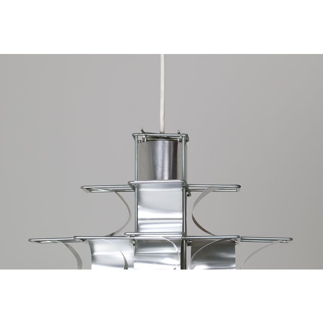 Cassiopée 9-Tier Pendant Light by Max Sauze, 1970s For Sale - Image 10 of 15