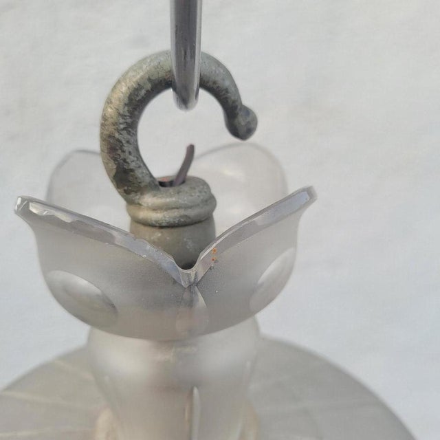 Red Ruby and Clear Bohemian Crystal Chandelier, 1900s For Sale - Image 8 of 18