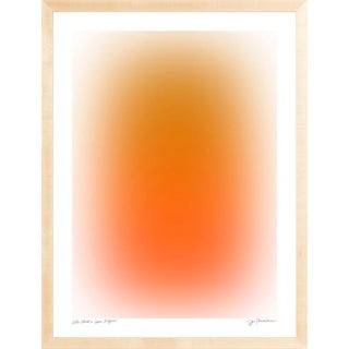 "Color Cloud 6" Contemporary Abstract Print by Jessica Poundstone, Framed For Sale