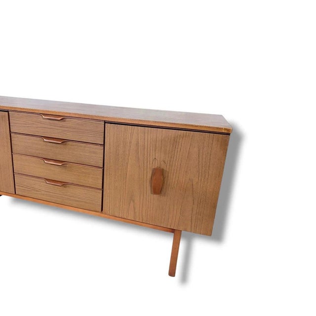 Mid-Century Scandinavian Modern Teak Sideboard, 1970s For Sale - Image 6 of 8