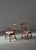 Set of Scandinanvian Modern Armchairs in Beech and Sheepskin by Ove Boldt for Fritz Hansen, 1940s For Sale - Image 6 of 16