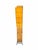 1970s Mid-Century Modern Sculptural Double Helix Amber Resin & Gold Leaf Fleck Floor Lamp For Sale - Image 4 of 6
