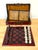 Exceptional Chinese Lacquered Travel Chess Set Lacquered Board & Court Figures For Sale - Image 13 of 18