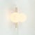 1960s Mid-Century Modern Space Age Opaline Glass Wall Lamp from Kaiser Leuchten, Germany, 1960s For Sale - Image 5 of 10