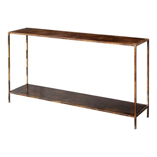 Jamie Young Royal Metal Console Table For Sale
