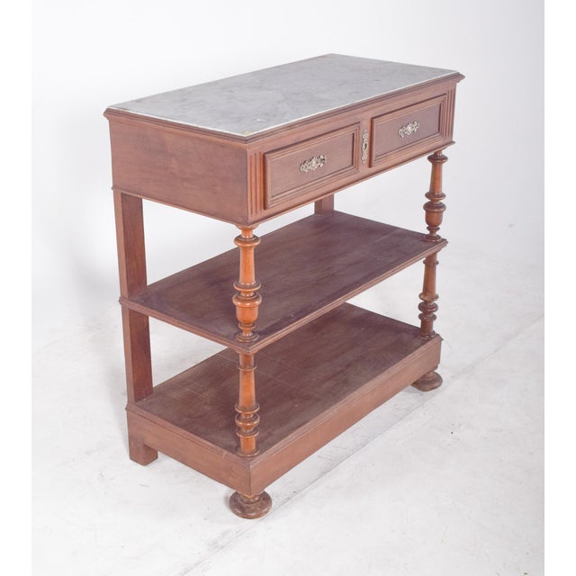 Antique Portuguese Henry II Carving Cabinet, 1920s For Sale - Image 11 of 12